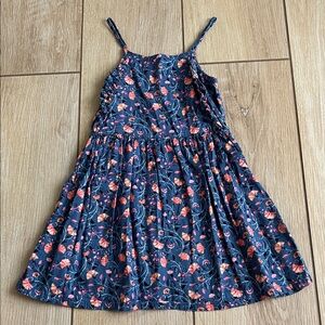 Girls Old Navy Floral Sundress with Coral Accents, size 4T
